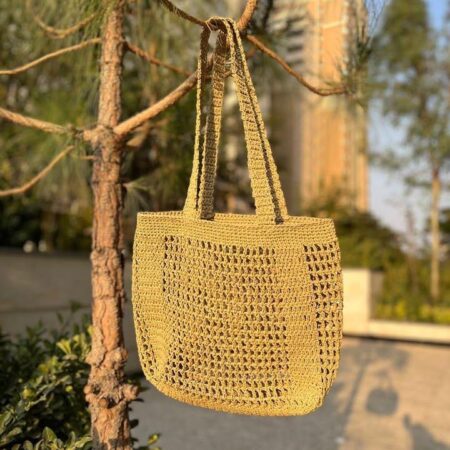 کیف حصیری رافیا R110