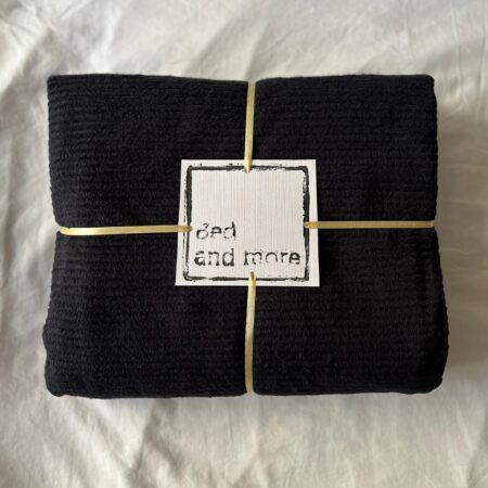 پتو تک نفره چهار فصل رنگ مشکی