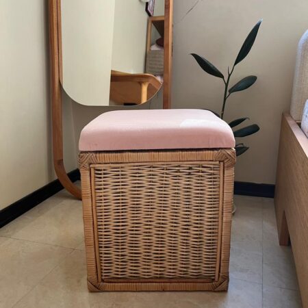 پاف حصیری (صورتی)